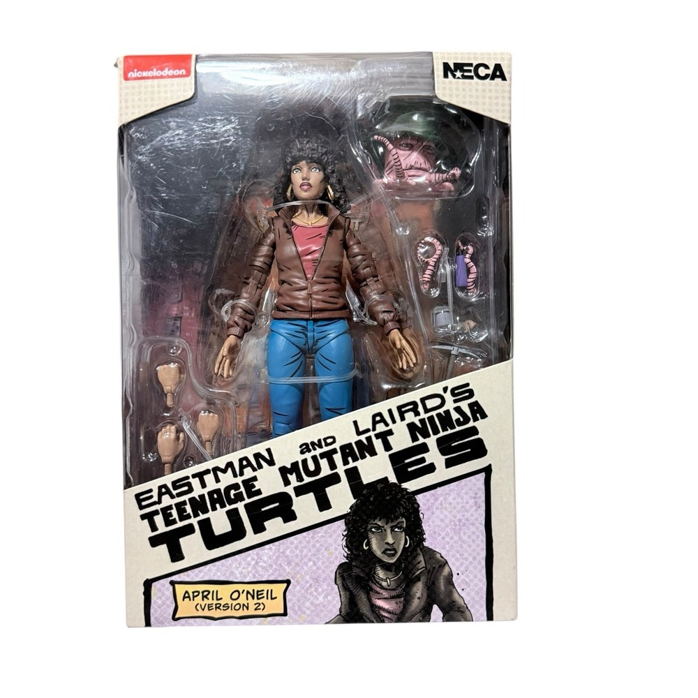 NECA TMNT Mirage Comics April O'Neil 7 in Action Figure Target‎ Haulathon